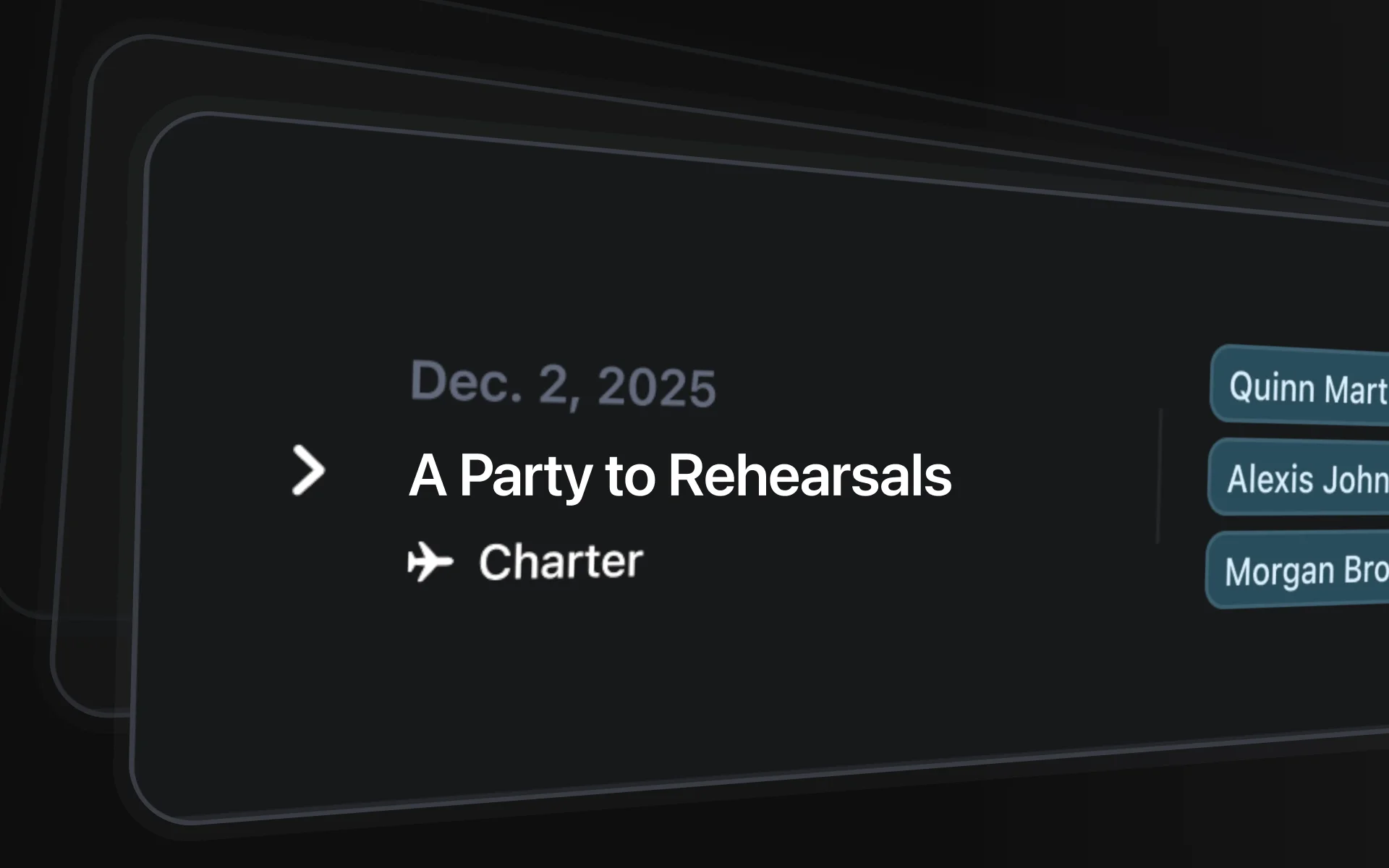 Personnel tracking interface